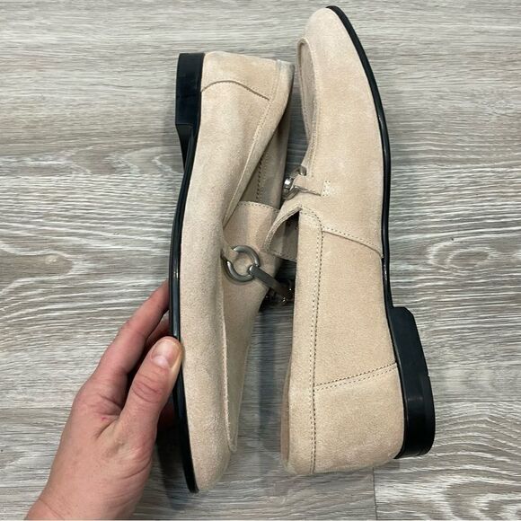 L’intervalle Fabio Pink Suede Loafer Boots Leather Made in Italy Sz 14 - Picture 5 of 9